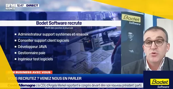 bodet software recrute