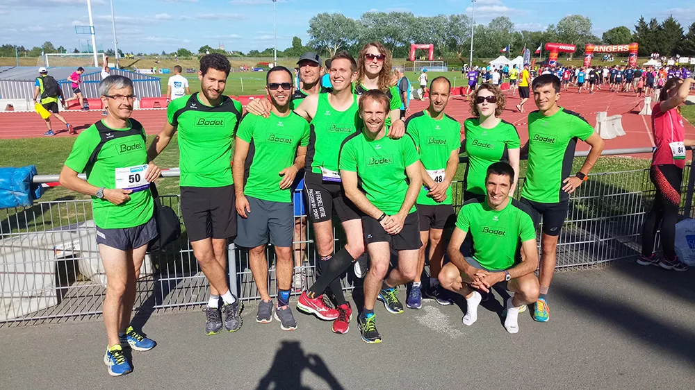 Marathon relai entreprises d'Angers