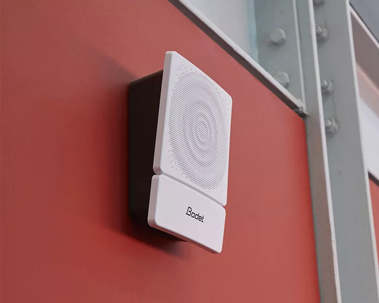 Lösungen für Lautsprecher/Audiosysteme für eine bessere Kommunikation, Taktung und Warnung